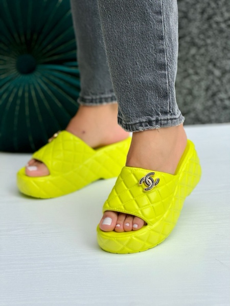Papuci Cod: D651Yellow - Img 2