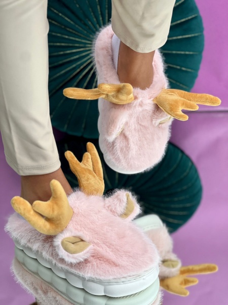Saboti de casa Cod: Mm-15 Light Pink - Img 2