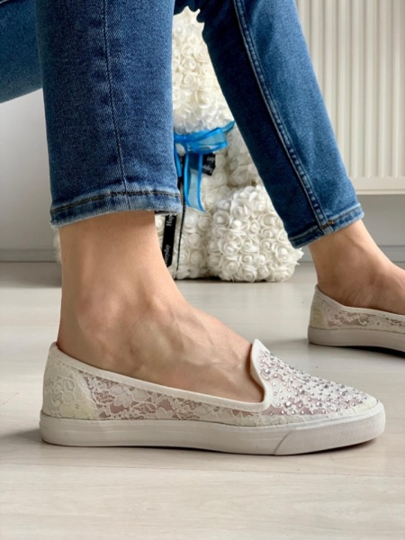 Espadrile cod: RL-31 White - Img 2