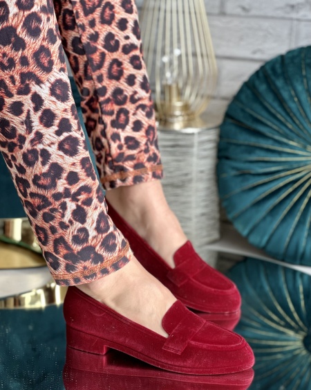 Pantofi Cod: H295 Wine - Img 2