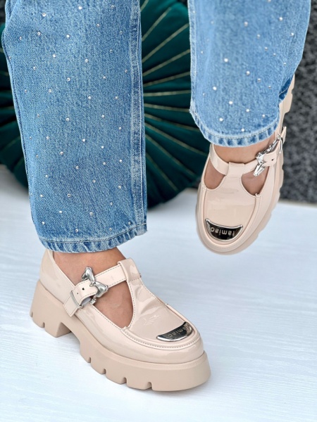 Pantofi Cod: X24-1210 B Beige