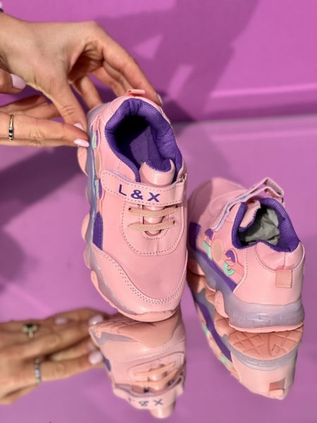 Pantofi Sport Cod: 01L&amp;X Pink - Img 3
