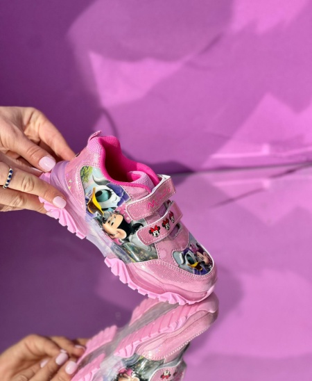 Pantofi sport cod:A15 Pink/Minni - Img 3