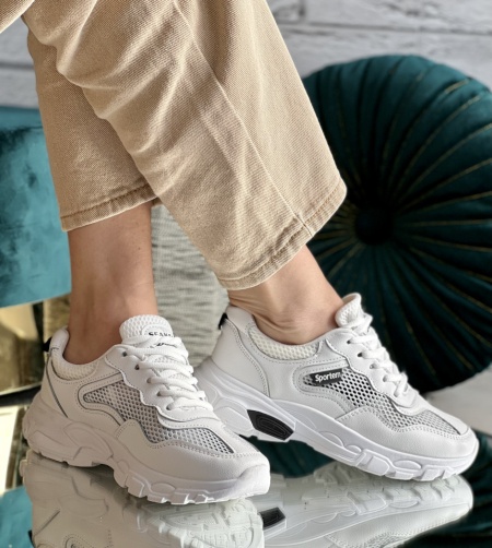 PANTOFI SPORT COD: EM1 WHITE - Img 3