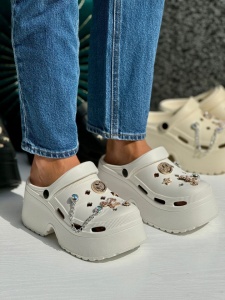 Saboti (CROCS) Cod: F-138 White