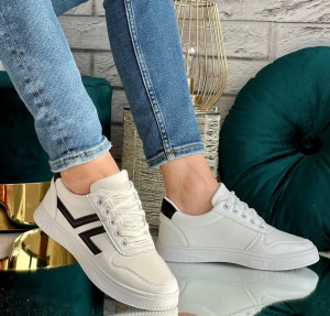 Pantofi Sport Cod: A55 White/Black