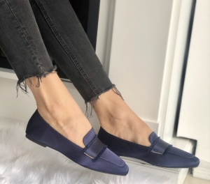 Pantofi Cod: KFL-508 Navy Satin