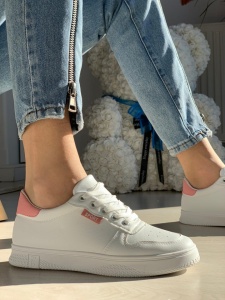 PANTOFI SPORT COD: 919 WHITE/PINK