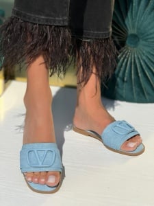 Papuci Cod: LY10 Denim