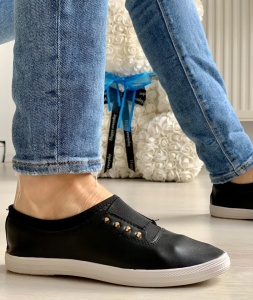 Espadrile Cod : A-25 Black