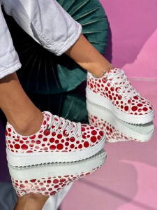Pantofi Sport Cod: SX81 White/Red