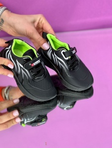Pantofi Sport Cod: X32 Black/Silver