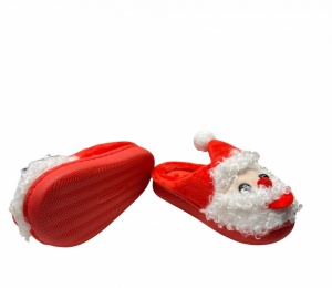 Papuci casa cod:Santa1Red