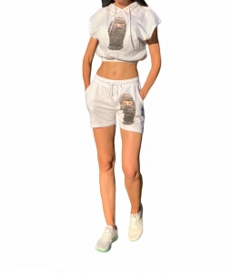 Compleu Dama Cod: Palm 01 White