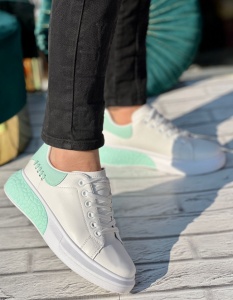 Pantofi sport cod: H-20 White/Green