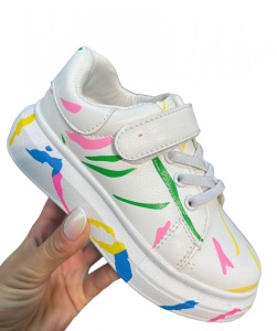 Pantofi sport Cod: D977-2 White/Colour