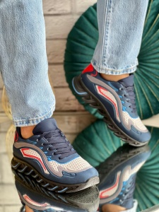 Pantofi sport cod:566 Red/Blue