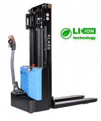 ESL1233, Transpalet electric, baterie Li-Ion, cu ridicare maxima 3.300 mm, capacitate maxima de ridicare 1.200 kg.
