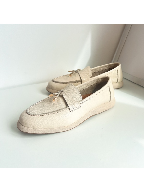 Pantofi mocasini Lara II Matte piele naturala
