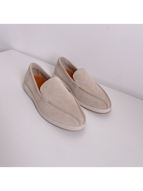 Pantofi mocasini Lara 25' S piele intoarsa