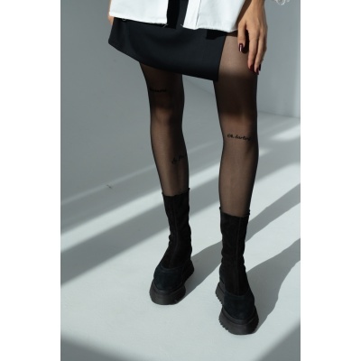 Ghete Adezzo Plain piele naturala stretch - Img 3