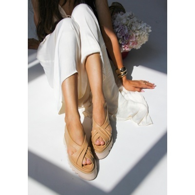 Pantofi Veluna Cream - Img 2