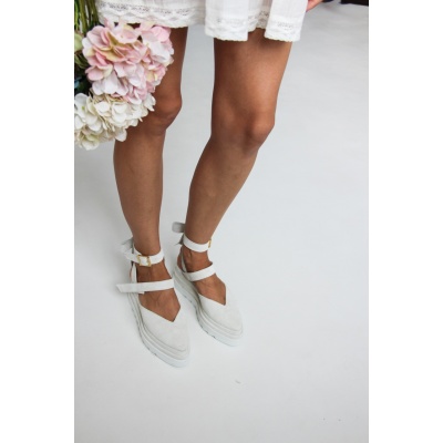 Pantofi Brida White - Img 4