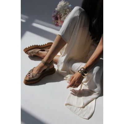 Pantofi Nocciola Suede Softgold Limited Edition - Img 3
