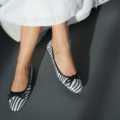 Balerini Icon Animalprint Zebra piele naturala - Img 1