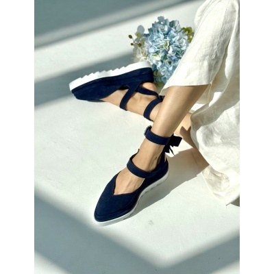 Pantofi Brida Navy