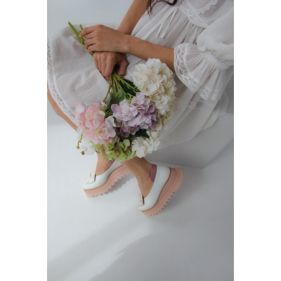 Pantofi Collin Floral piele naturala - Img 2