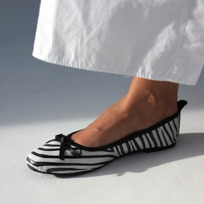 Balerini Icon Animalprint Zebra piele naturala - Img 3