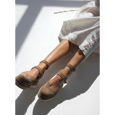Pantofi Fedora Triples S piele naturala - Img 3
