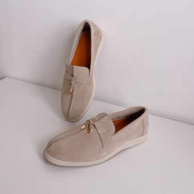 Pantofi mocasini Lara 25' piele intoarsa - Img 3