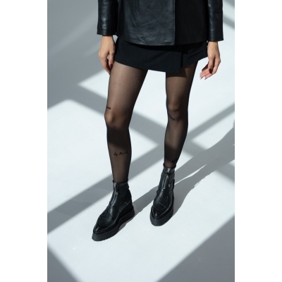 Ghete Marine piele naturală stretch matte - Img 3