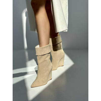 Botine Fabia Bej - Img 5