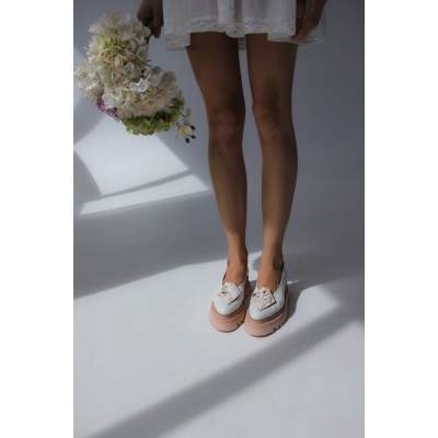 Pantofi Collin Floral piele naturala - Img 7