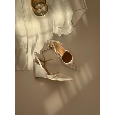 Pantofi Fahar Alb - Img 1