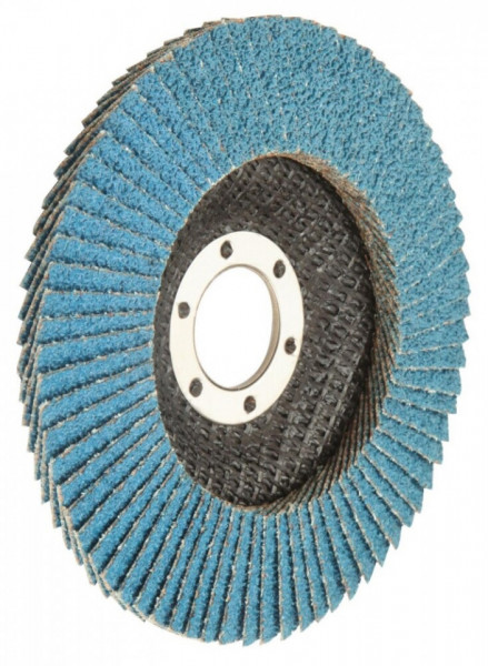 Disc abraziv lamelar din oxid de zirconiu, 125 mm