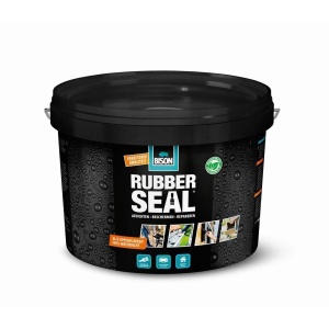 Bison Rubber Seal 2,5L, Negru – Hidroizolație Lichidă pe Bază de Cauciuc și Polimeri