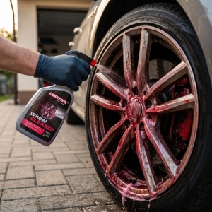 LiquiTech Wheel Cleaner 750ml – Soluție Profesională Jante și Anvelope - Img 2
