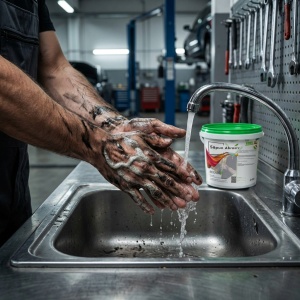 Pastă Abrazivă pentru Curățarea Mâinilor pentru Mecanici și Industrie – 1L - Img 2