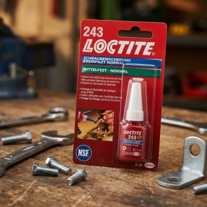 Loctite 243 – Blocator de Filete (Rezistență Medie), Tolerant la Ulei – 5ml - Img 2