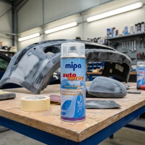 Spray Grund Plastic Mipa 1K – Primer de Aderență pentru Plastic Auto și Hobby, 400ml - Img 2
