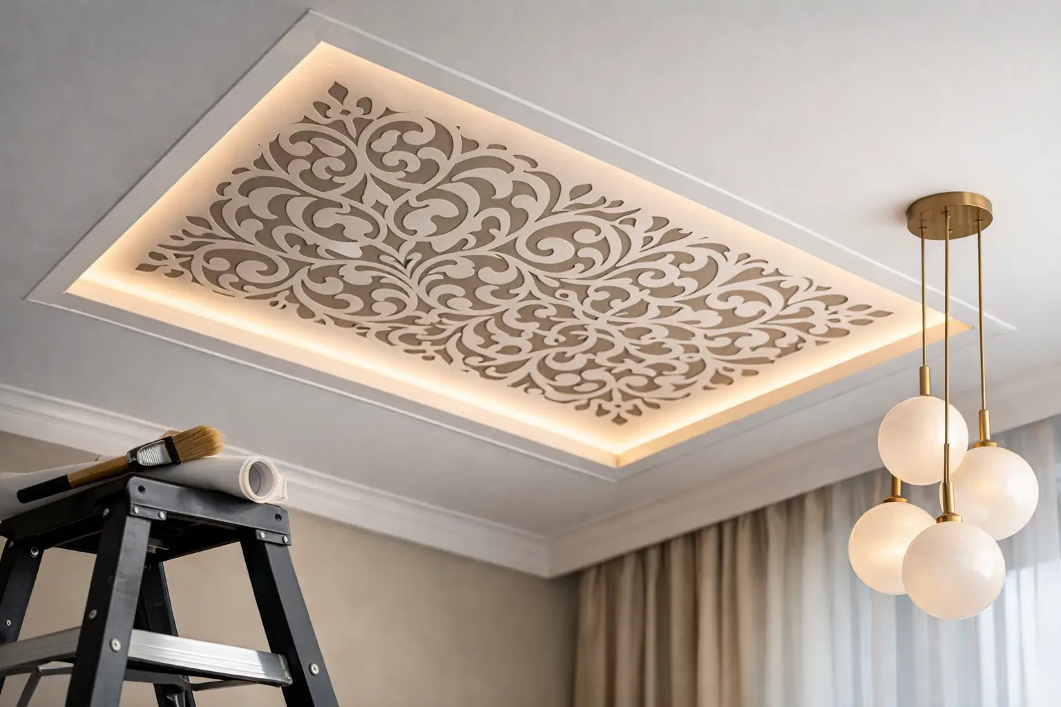 Tavan traforat decorativ: când merită ales