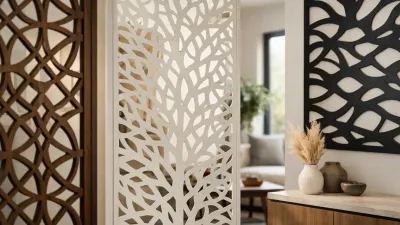Panouri decorative traforate interior: cum alegi