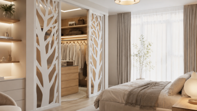 Uși culisante dressing decorative: cum alegi