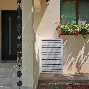 Cutie invertor solar exterior White