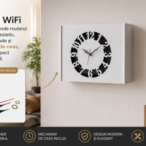 Masca Router cu Ceas – Dulap Wifi Tempo - Img 2