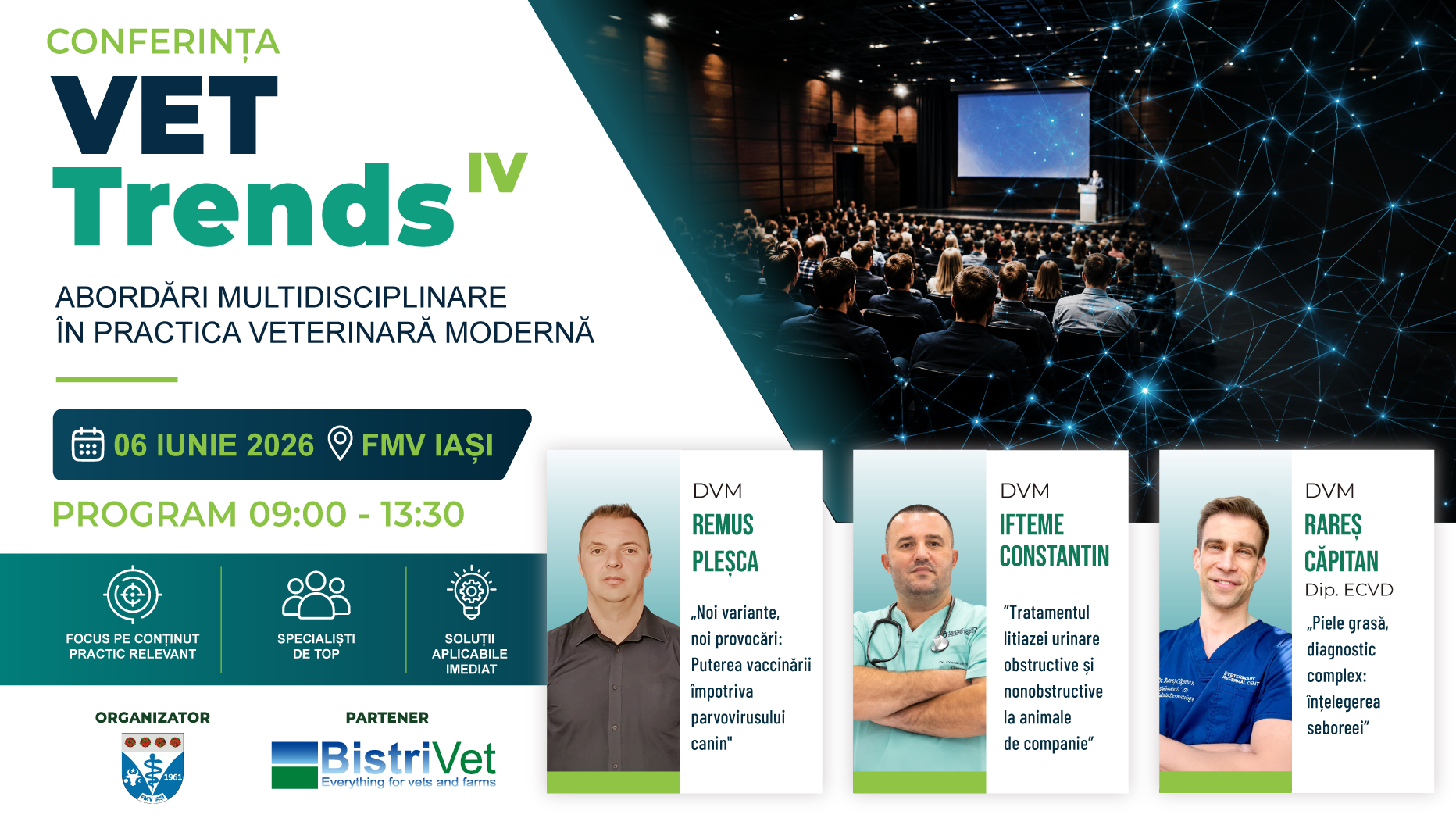 VET Trends ediția a IV-a 2026 – Abordări multidisciplinare în practica veterinară modernă